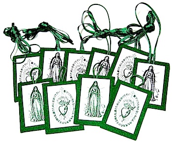 green scapulars