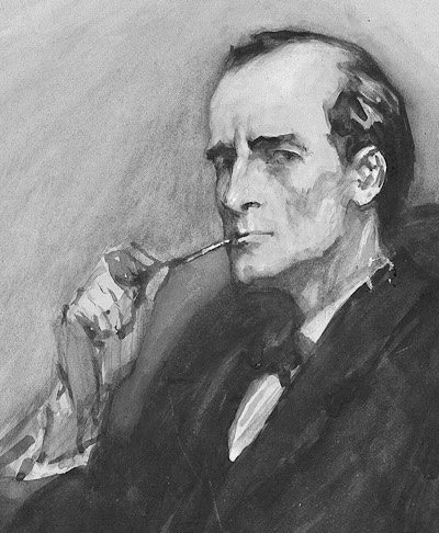 portrait of Sherlock Holmes