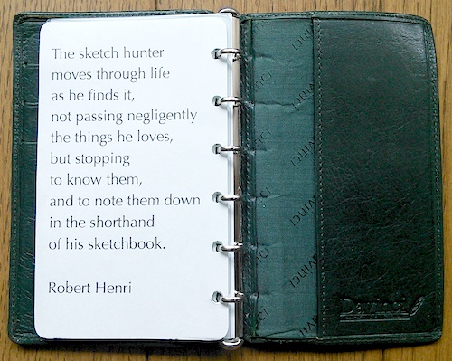 pocket notebook