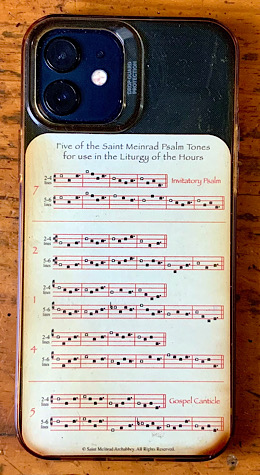 five psalm tones on my phone