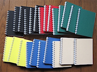 spiral bound sketchbooks