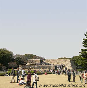 edo castle stone base